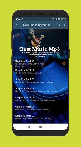 Hodama Sindu Sinhala Mp3 Player(හොදම සිංහල සින්දු) screenshot 2