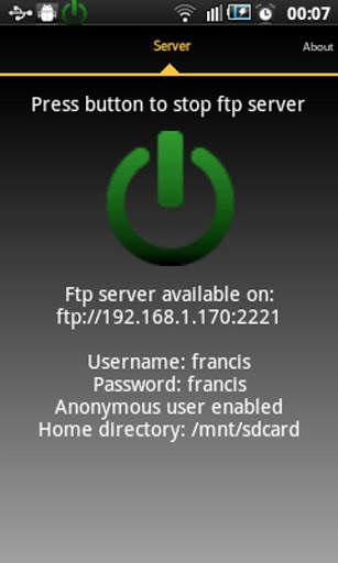 Ftp Server Pro TV screenshot 2
