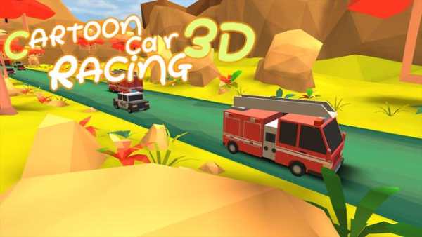 Cartoon Car Racing screenshot 4