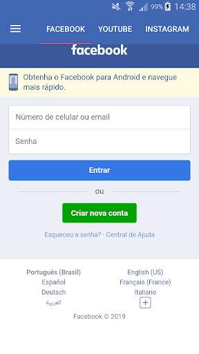 Socials App - Redes Sociais - Mídias Sociais screenshot 2