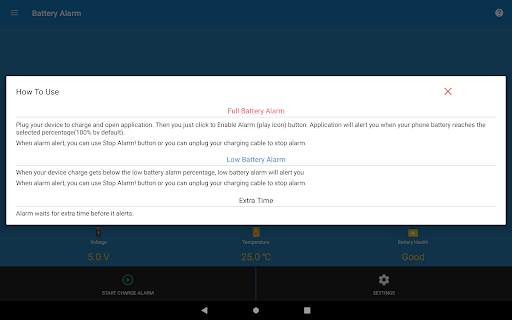 Full Battery Charge Alarm screenshot 12