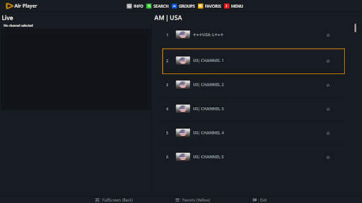 Air Player IPTV screenshot 3