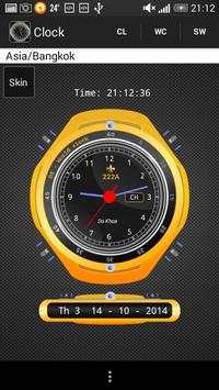 World clock screenshot 2