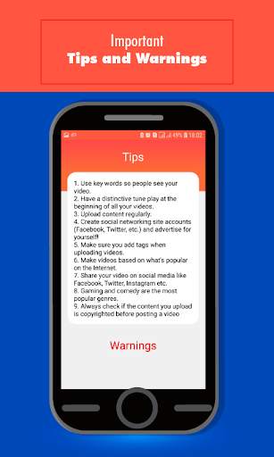 Youtuber channel Guide screenshot 4