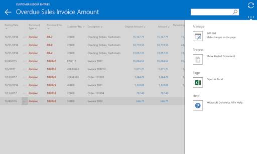 Dynamics NAV screenshot 10