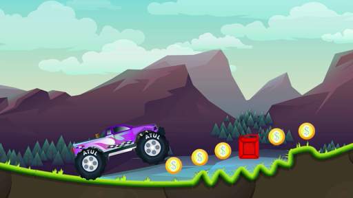 Hill racing car screenshot 1