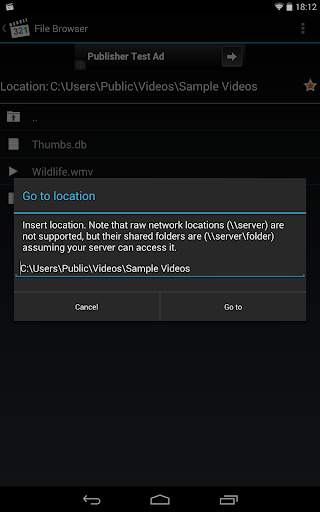 Media Player Classic Remote screenshot 14