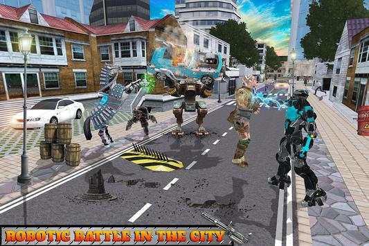 Robot Horse Robotic Car Transform Game screenshot 10