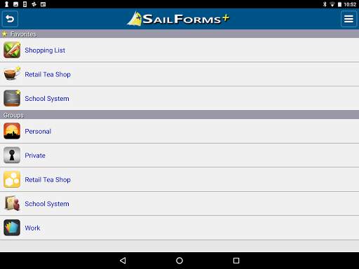 SailformsPlus Forms Database скриншот 18