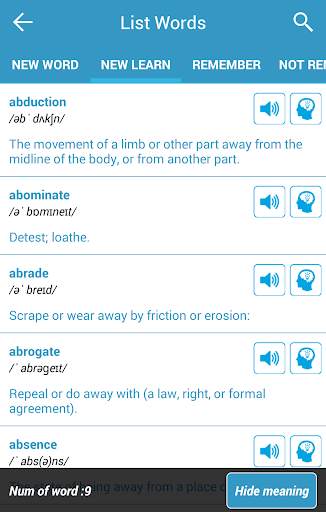 5000 IELTS Vocabulary screenshot 1
