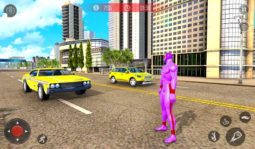 Amazing Spider Crime Hero: Gangster Rope Hero Game screenshot 6