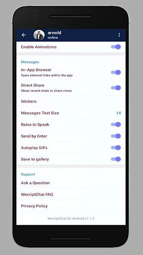 Chat Lite - An Encrypted Messenger App screenshot 3