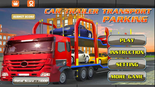 3D Car Transport parking screenshot 1