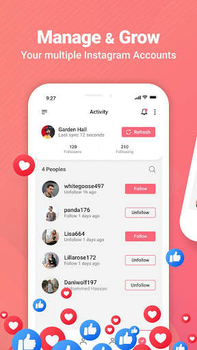 Followers & Unfollowers for Instagram screenshot 1