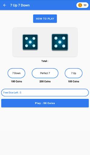 7 Up 7 Down - Play and Win Cash screenshot 2