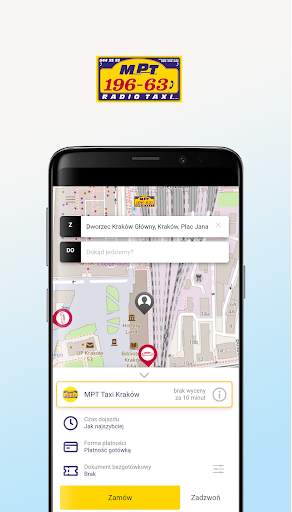 MPT Radio Taxi Kraków screenshot 2