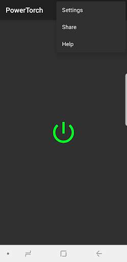 PowerButton Torch - Flashlight screenshot 2