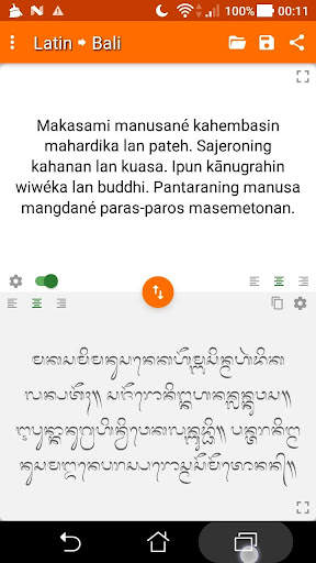 Balinese Script Transliteratio screenshot 2