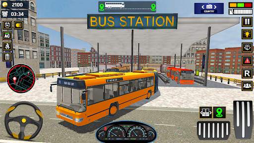 Pelatih bus kereta mengemudi screenshot 3