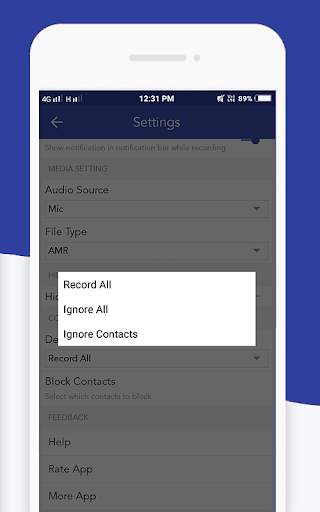 Auto Call Recorder : Hide App screenshot 6