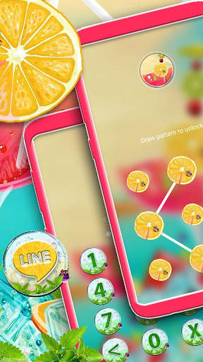 Summer Cocktail Ice Launcher Theme screenshot 5