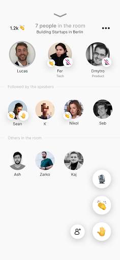 Deepdive into audio chat rooms screenshot 1