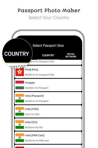 Passport Size Photo Maker with Background Changer 3 تصوير الشاشة