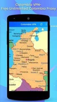 Colombia VPN screenshot 2