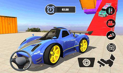 Stunt Car Challenge: Impossible Car Stunt скриншот 1