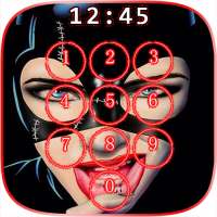 Art Cat Woman Lock Screen