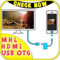 MHL CHECKER - hdmi adapter for android to TV logo