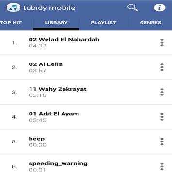 Tubidy Mobile MP3 Player Music screenshot 2