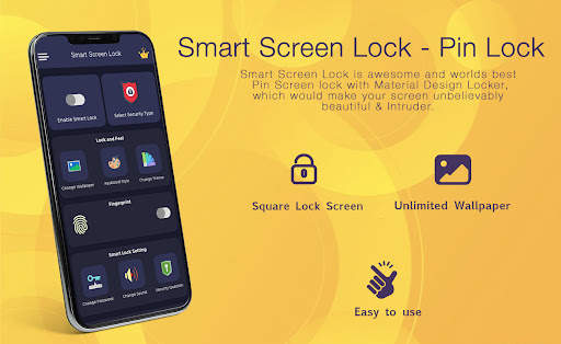 Smart Screen Lock - Pin Lock screenshot 1