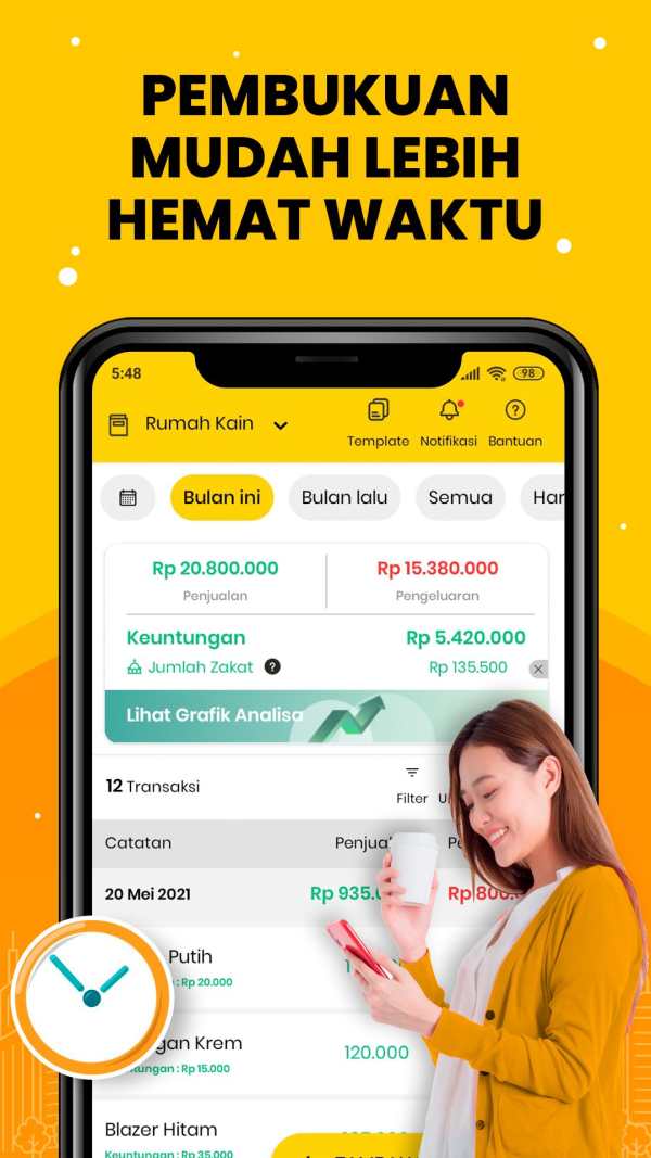 BukuKas - Catatan Kas Digital screenshot 2
