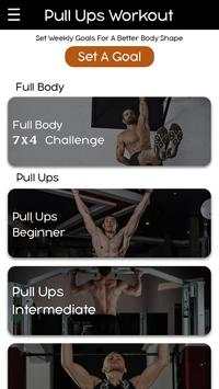Pull Ups Workout screenshot 1