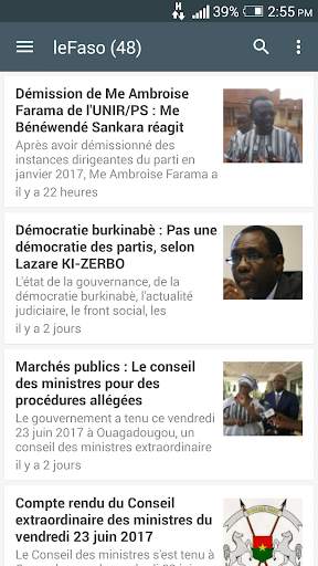 Burkina Faso Actualités screenshot 4