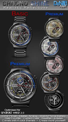 Chrono Shine HD Watch Face screenshot 1