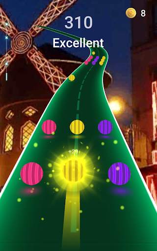 DJ Song Road-Dancing Road Musi screenshot 2