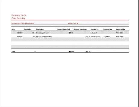 Log Sheets Templates screenshot 19