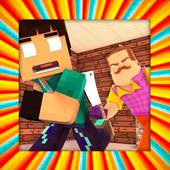 Hello Neighbor Minecraft Map 1.0