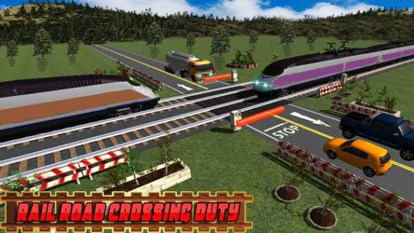 RailRoad Train Crossing Game : Bus Vs Train screenshot 1