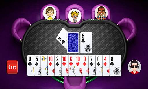 Klassisches lustiges Rommé-Kartenspiel screenshot 8