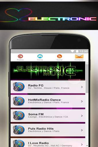 Electronic Music Radio screenshot 1