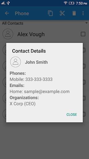 Copy Contacts screenshot 5