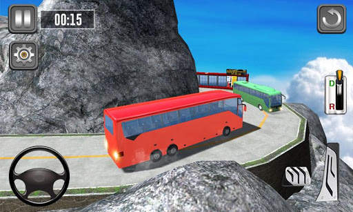Bus Simulator Multilevel - Hill Station Game screenshot 3