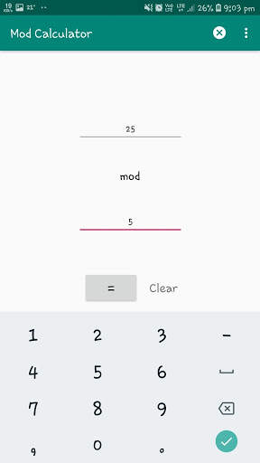 Mod Calculator screenshot 2