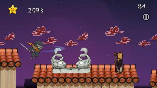 Rooftop Ninja Run screenshot 6