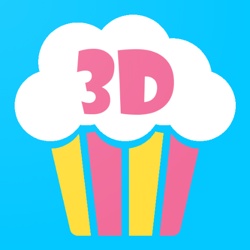 Popcorn 3D icon