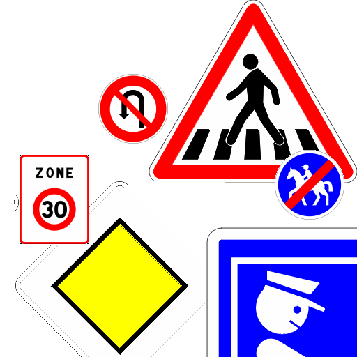 Signalisation code de la route icon