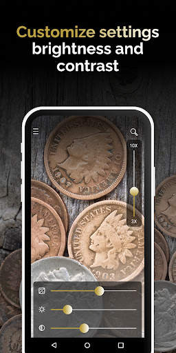 Magnifier zoom   Flashlight screenshot 3